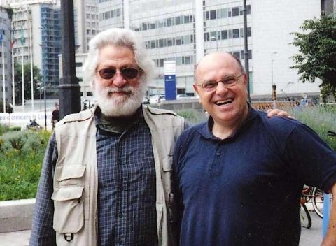 Ralph Abraham and Renzo Ricca in Milano. May 2008.